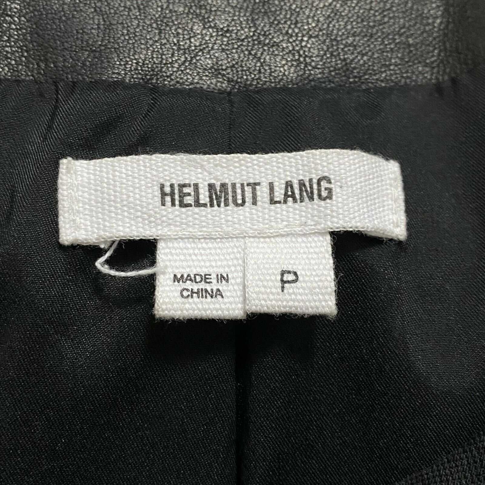 Casaco pele Helmut Lang Pax Preto tamanho XXS XS