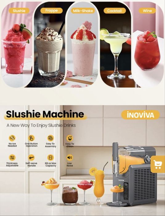 Машина для приготування слаші Inoviva S2.0