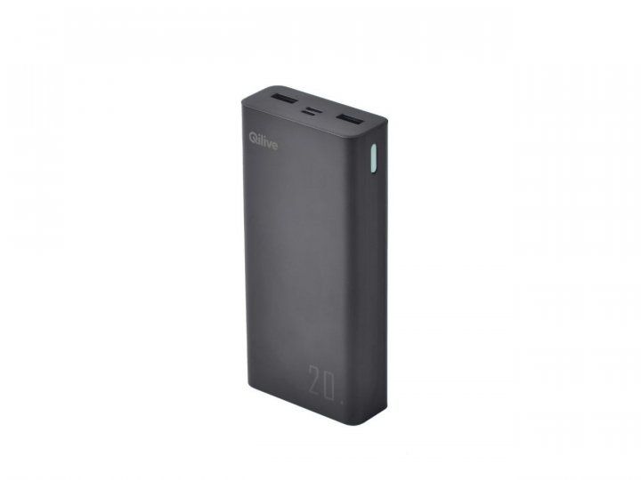 Повербанк Power bank Qilive 20 000mAh Black