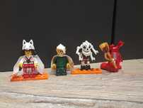 Lego ninkago rzadkie figurki (Akita,Harumi,Samukai,Fangtom)