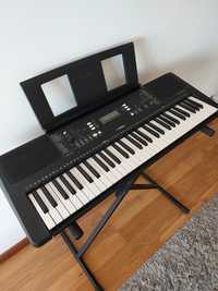 Teclado Yamaha PSR E-363 - Como novo