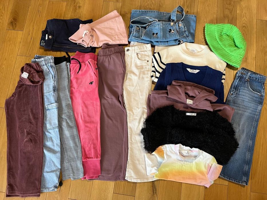 Paka ubranek Zara MANGO H&M RE rozm. 134