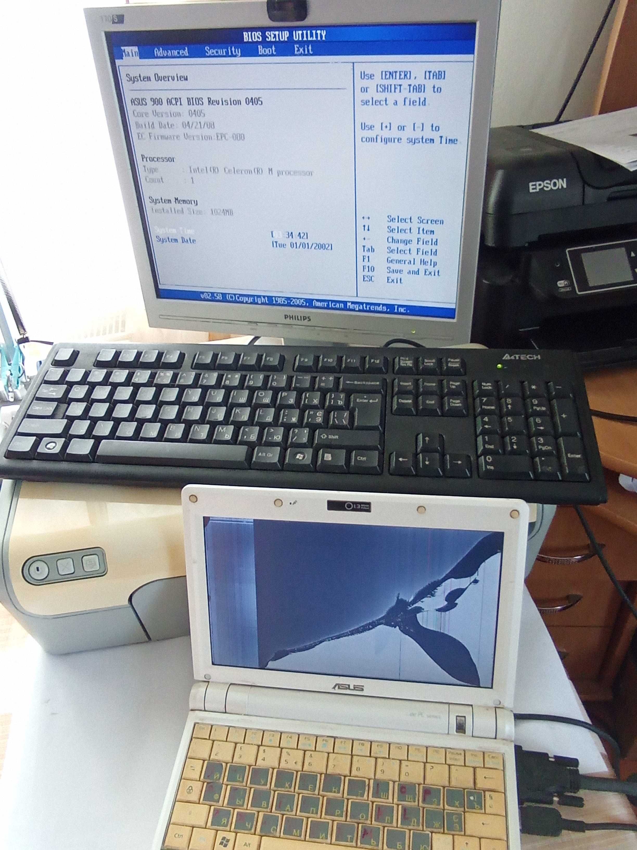 Нетбук Asus Eee PC 900
