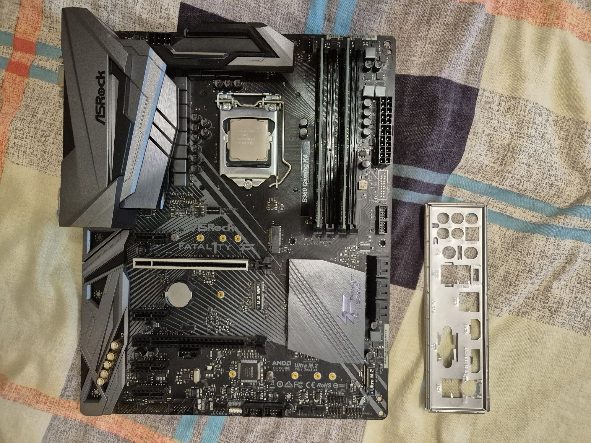 ТОП ціна! Ігровий комплект Fatal1ty b360,  ddr4 16gb Samsung Без ЦП