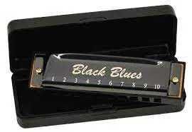 Harmonijka ustna diatoniczna Blues Black A CZARNA