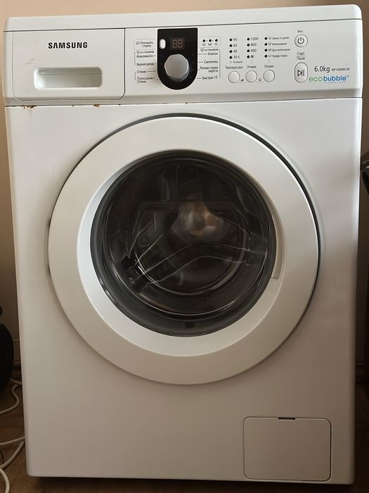Пральна машинка Samsung ecobubble WF1600WCW