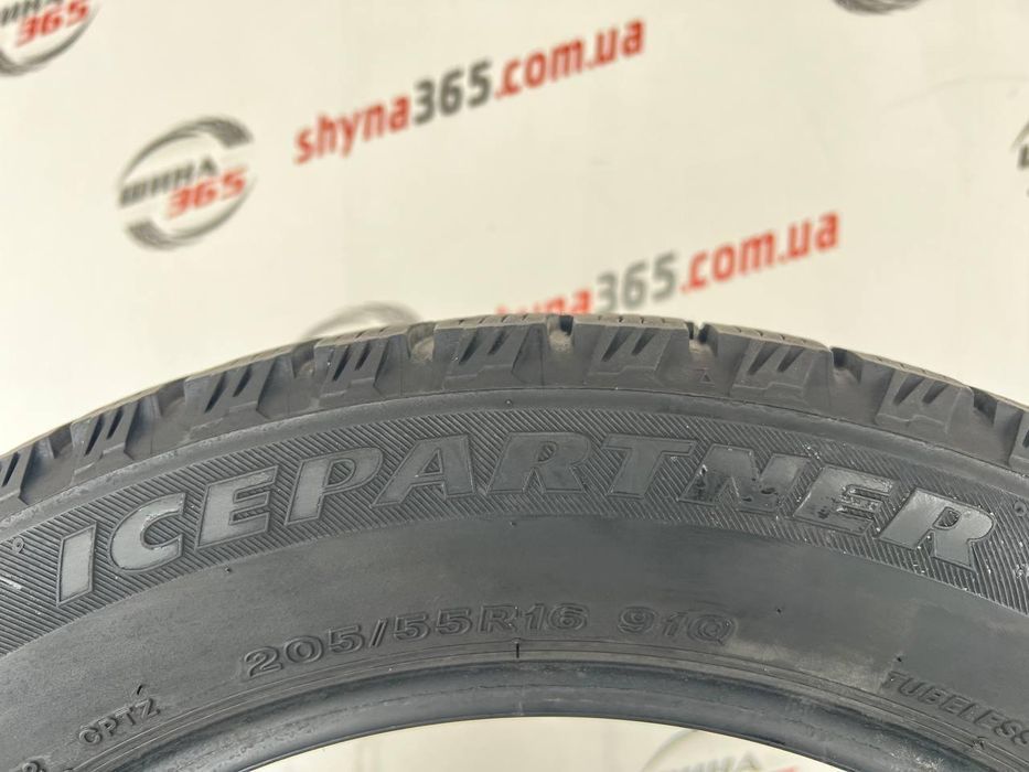 205/55 r16 bridgestone icepartner 7mm шини бу зима