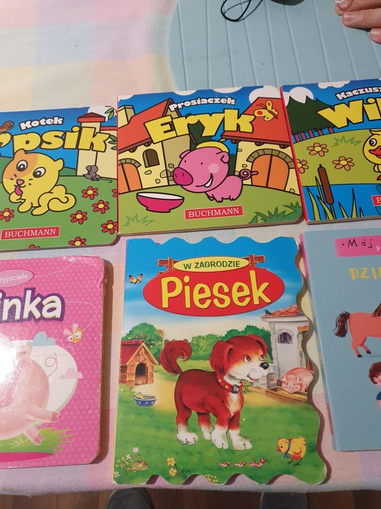 Zestaw książeczek dla dzieci w wieku 1-2 lata