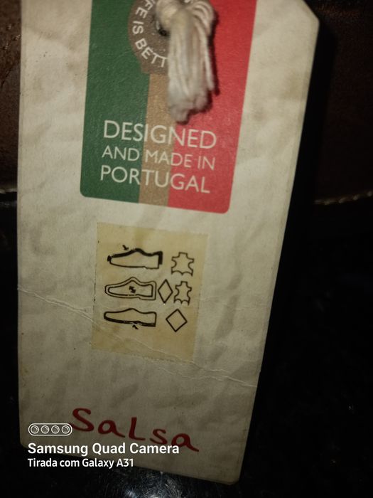 Botas de homem da salsa