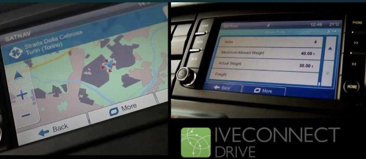 Cartão gps Iveco Truck Stralis / Daily Europa 2022.2023 novo
