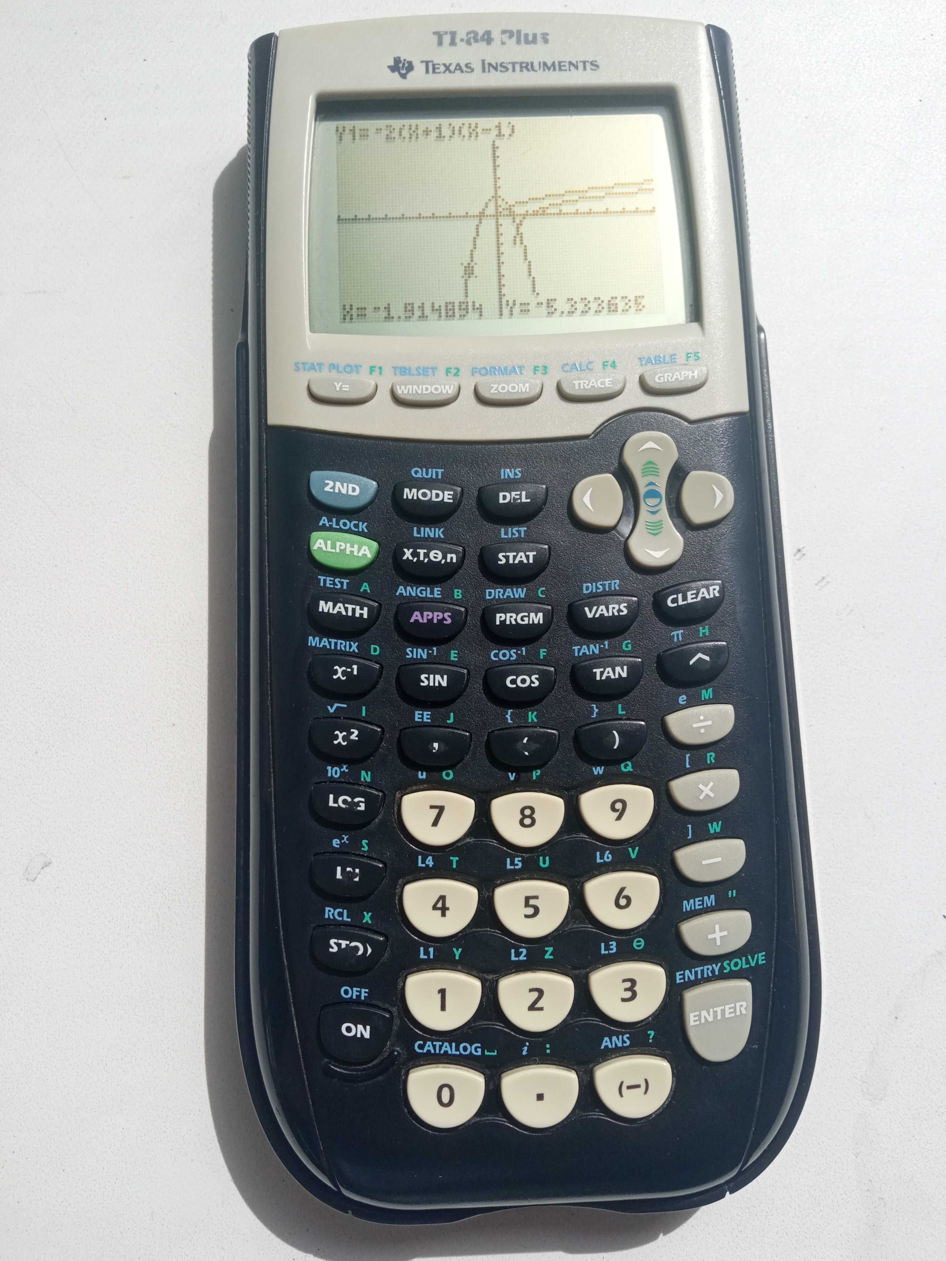 Графічний калькулятор Texas Instruments TI-84 інженерний