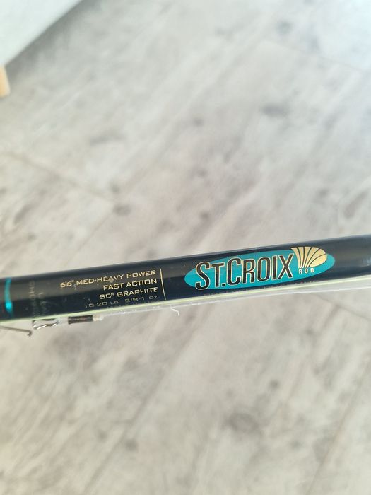 St.Croix Premier PC66MHF + Daiwa T3 1016HL TW