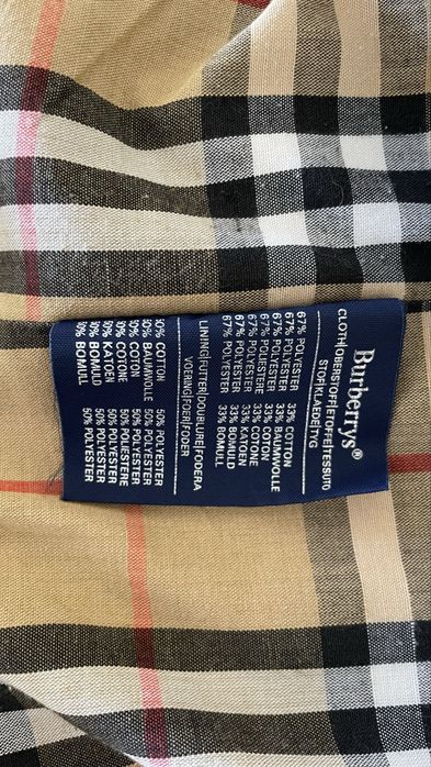 Gabardine Burberry Trench Coat