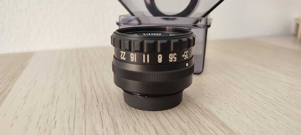 Lente Komuranon-e F=50mm 1:35 Komura Lens MFG. LTD