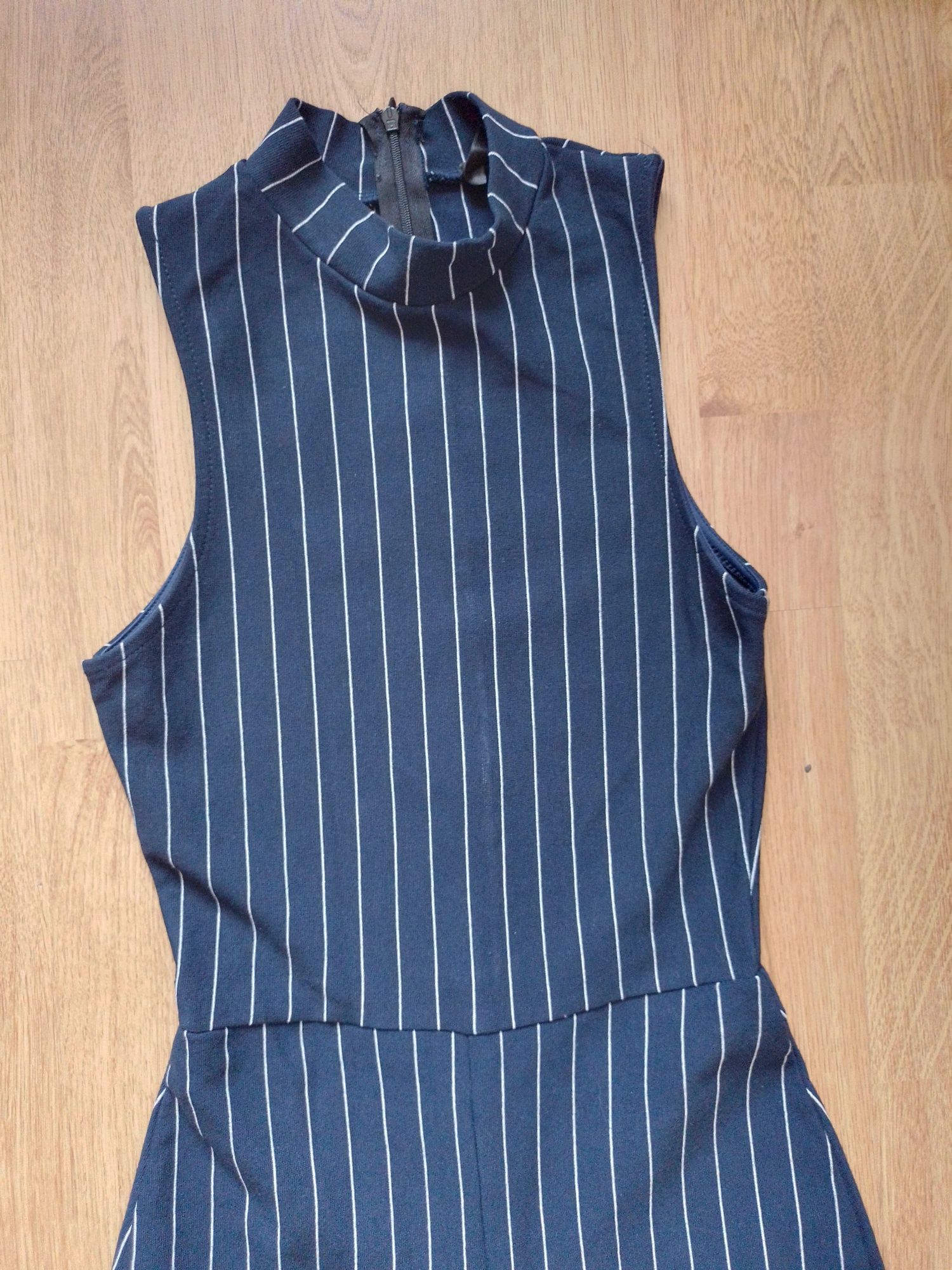 Kombinezon midi w paski Missguided S