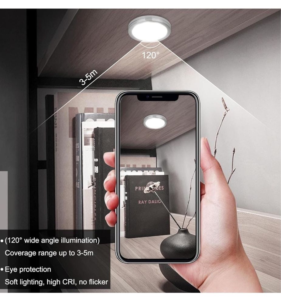 Lightess 4-elementowe oświetlenie Led