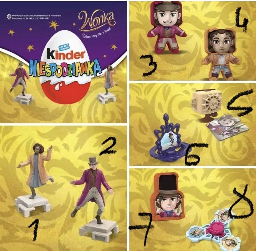 Кіндер серія Віллі Вонка Kinder Wonka