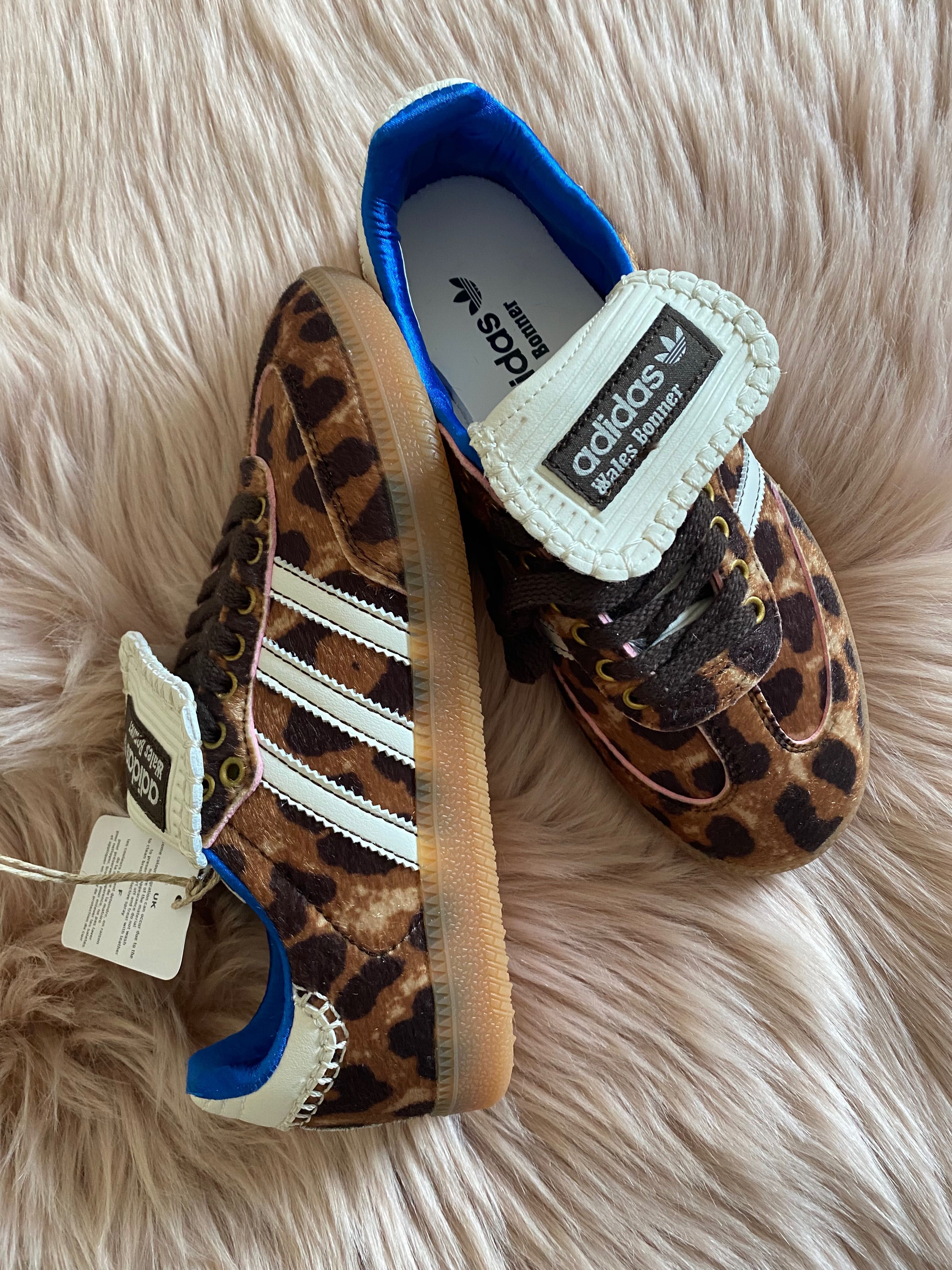 adidas  samba X WALES BONNER PONY leopard panterka