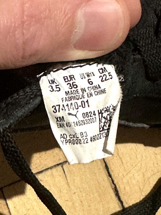 Дитячі чоботи, осінні, демісезон, 36 розмір, Puma, дешево