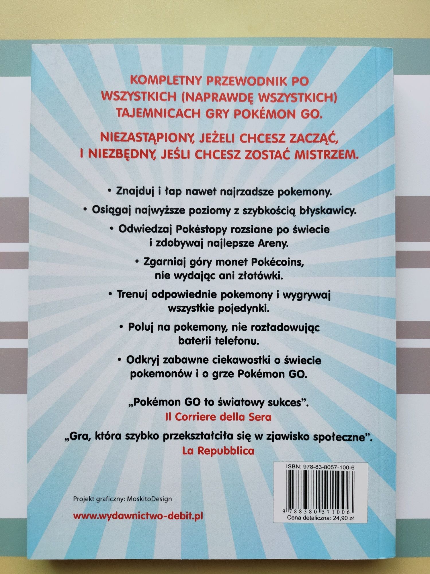 Książka Pokemon go