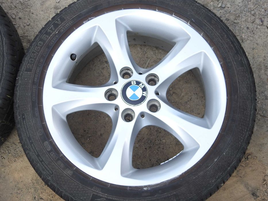 4xAlufelgi BMW Oryginał 17'' 5x120 ET 47 7J Super Stan