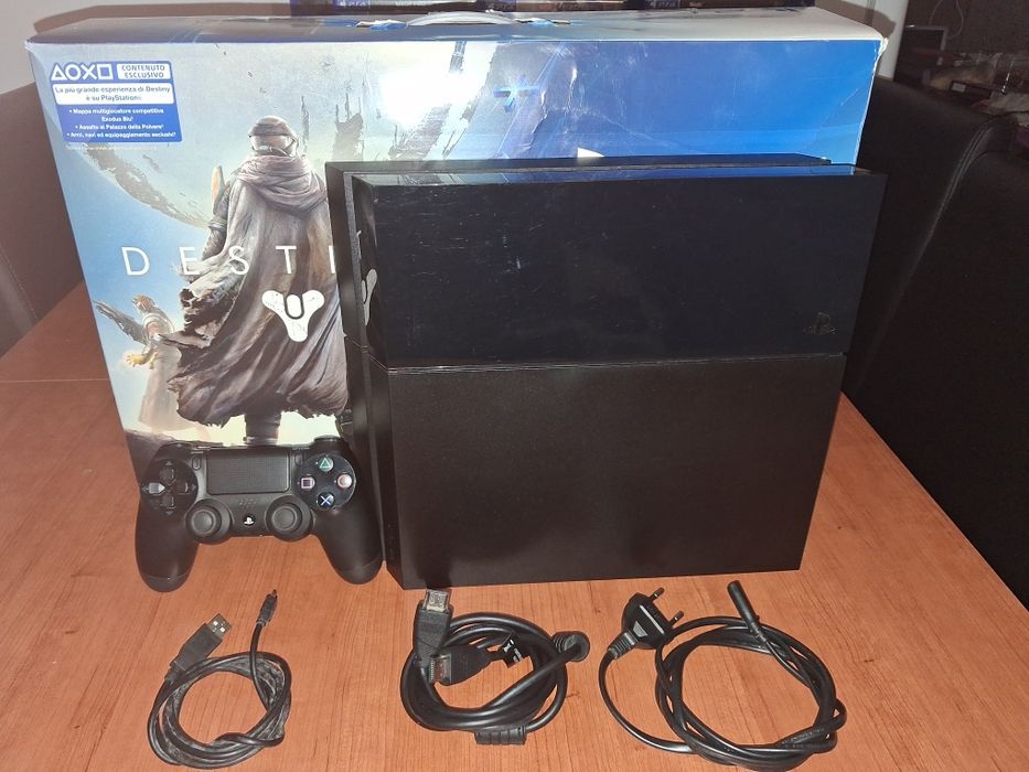 PlayStation 4 Fat – 500GB • Completa • Excelente Funcionamento • Caixa