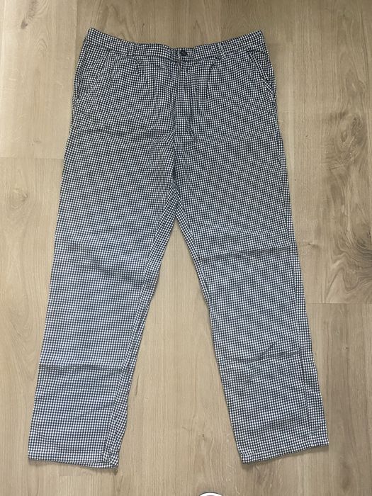 Job style 56/ 58 spodnie bawełna białe czarne pepitka casual  Vintage