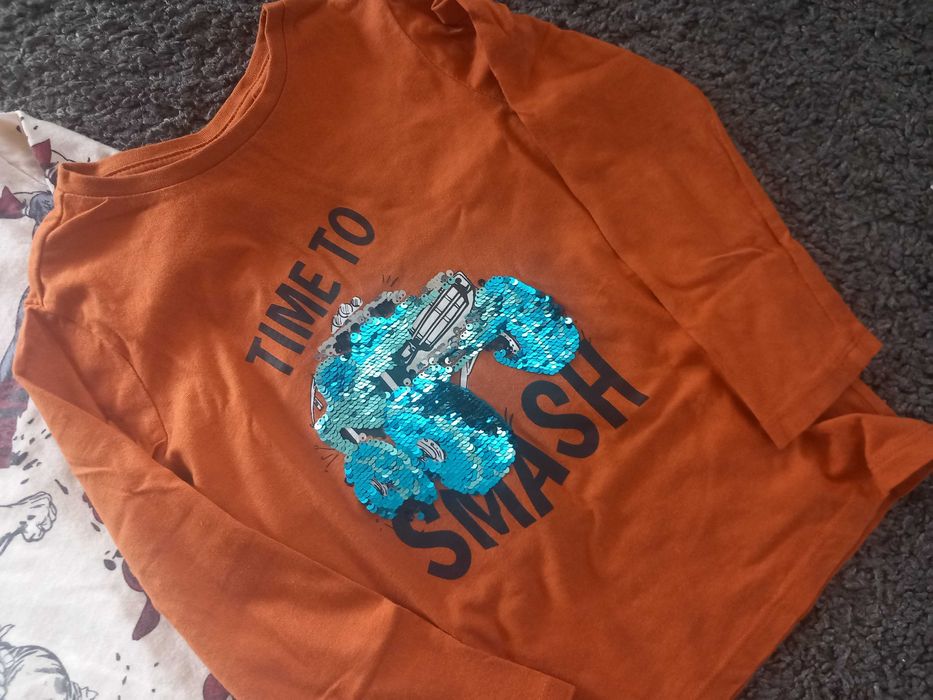 Koszulki długi rękaw r. 104