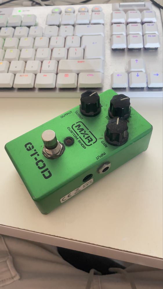 Pedal de overdrice MXR GT-OD Custom shop