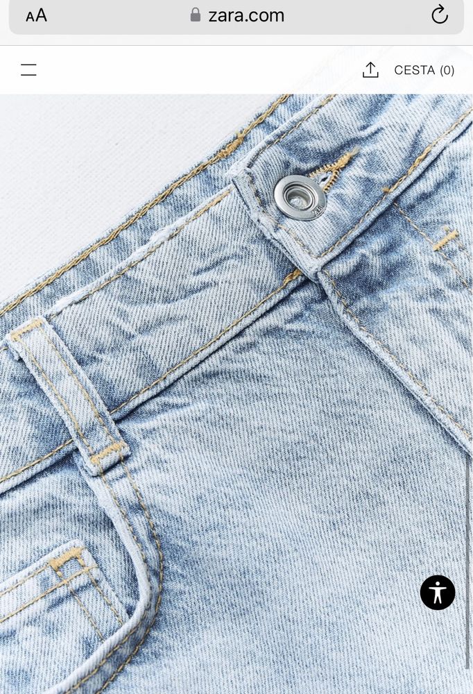 Джинсова стильна спідниця Zara , та Mango оригінал