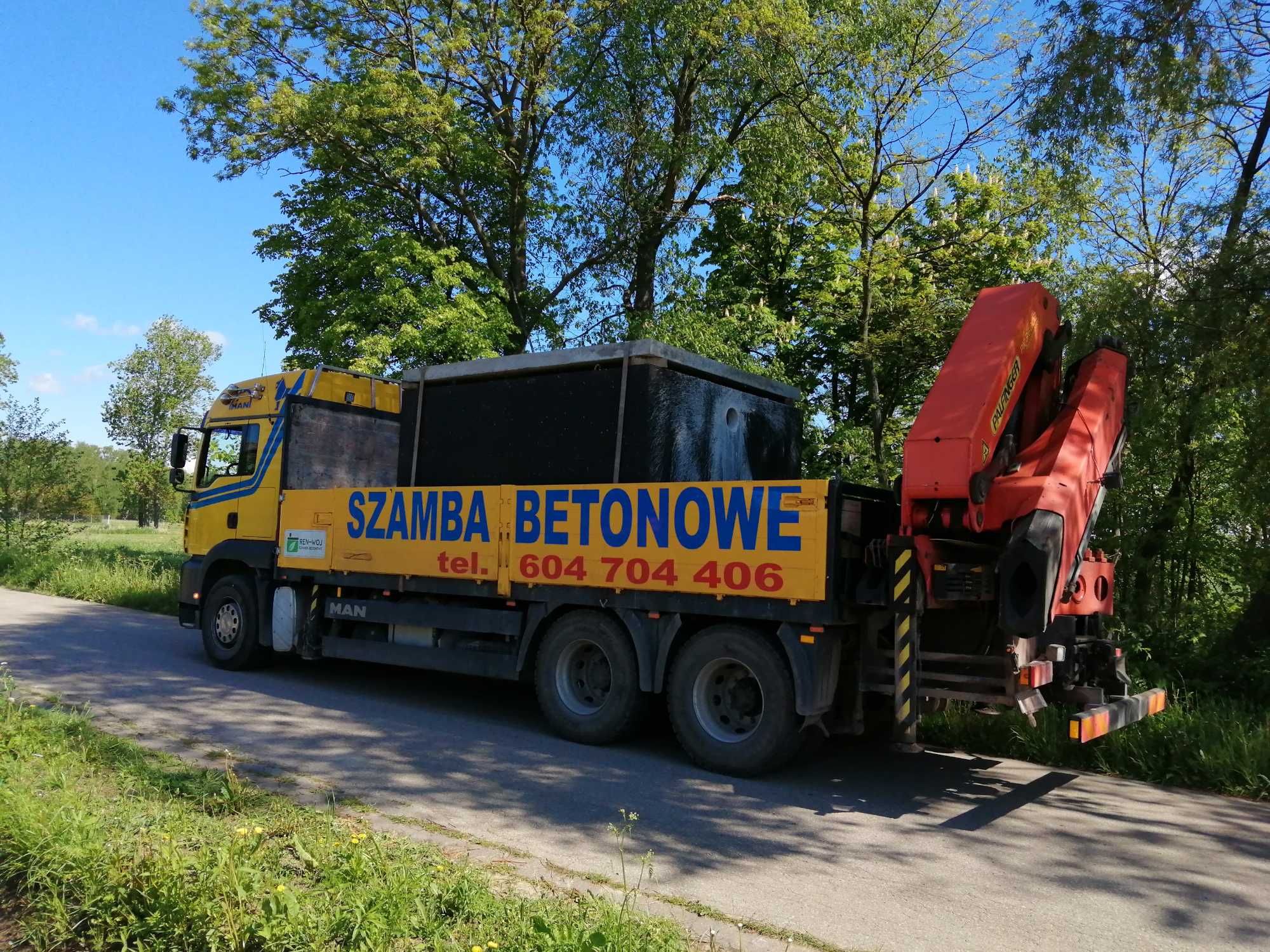 Szambo betonowe Z WYKOPEM WYKOP Kołbiel, Otwock, Wołomin Zielonka 10m3