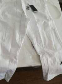 Calças novas de judo brancas adidas champions || tamanho 1,60