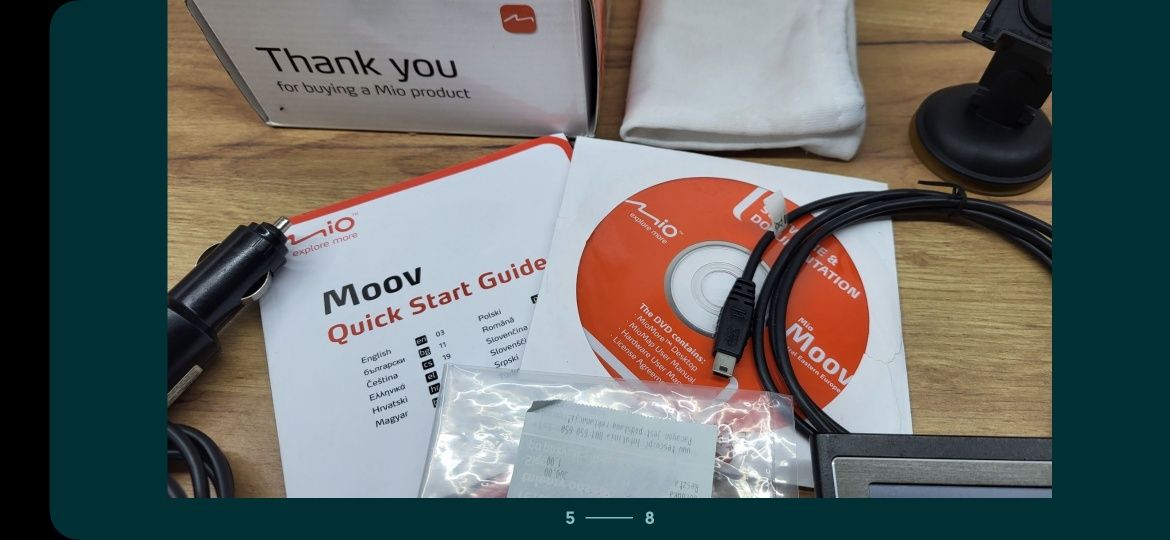 Nawigacja Mio MOOV 200 plus GRATIS idealna OKAZJA jak nowa