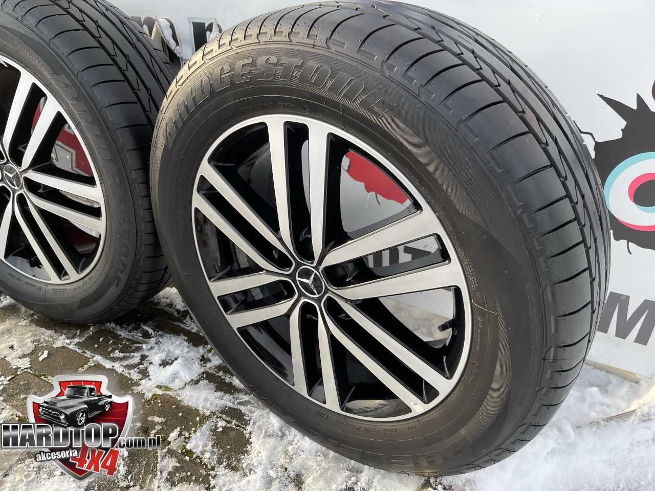 MERCEDES X Opony Felgi Komplet Bridgestone Dueler 19"  6x114.3