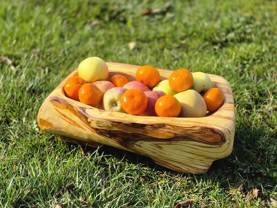 Менажница для фруктов из дерева