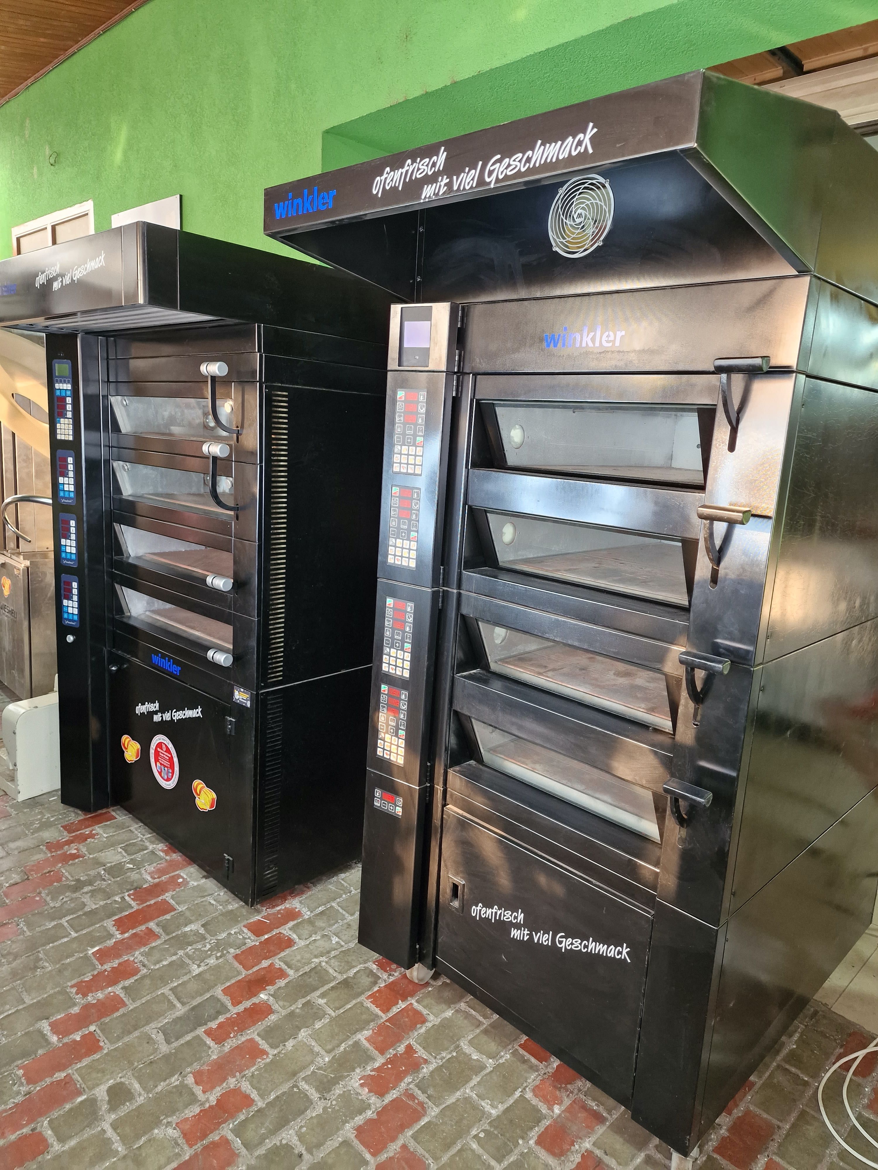 Подова Піч Печь Хлібопiч Winkler подовая на камне + расстой 60-80 NEU
