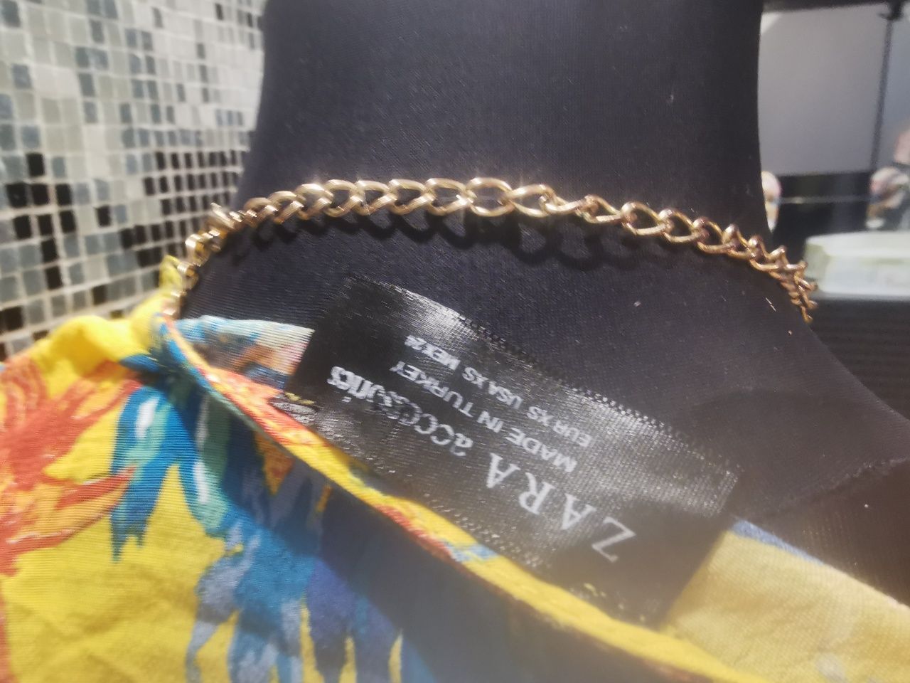 Zara top wzory rozmiar xs