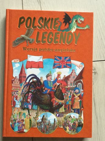 Polskie legendy, wersja polsko- angielska, nowa, nauka języka ang