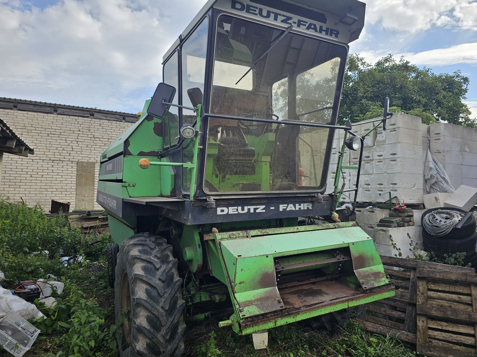 Kombajn zbożowy Deutz-fahr m1080 (33.60, inne) TRANSPORT GRATIS