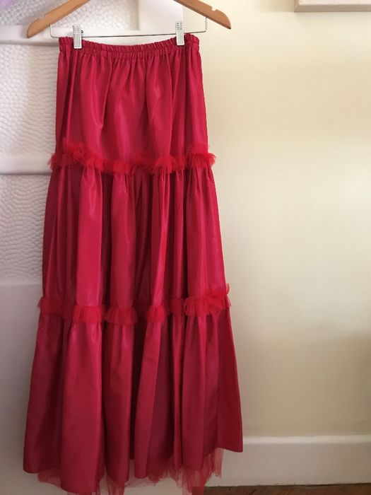 Vestido Vermelho de cerimónia