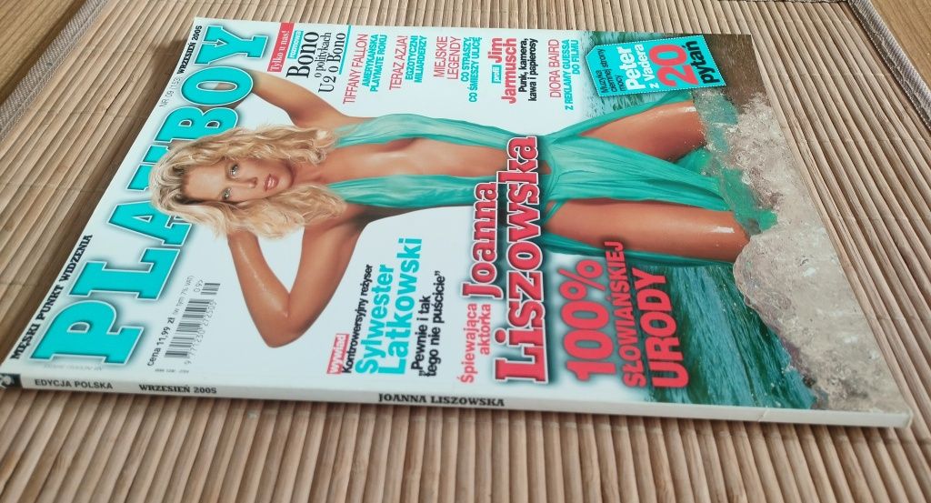 Magazyn Playboy wrzesień 2005 Joanna Liszowska