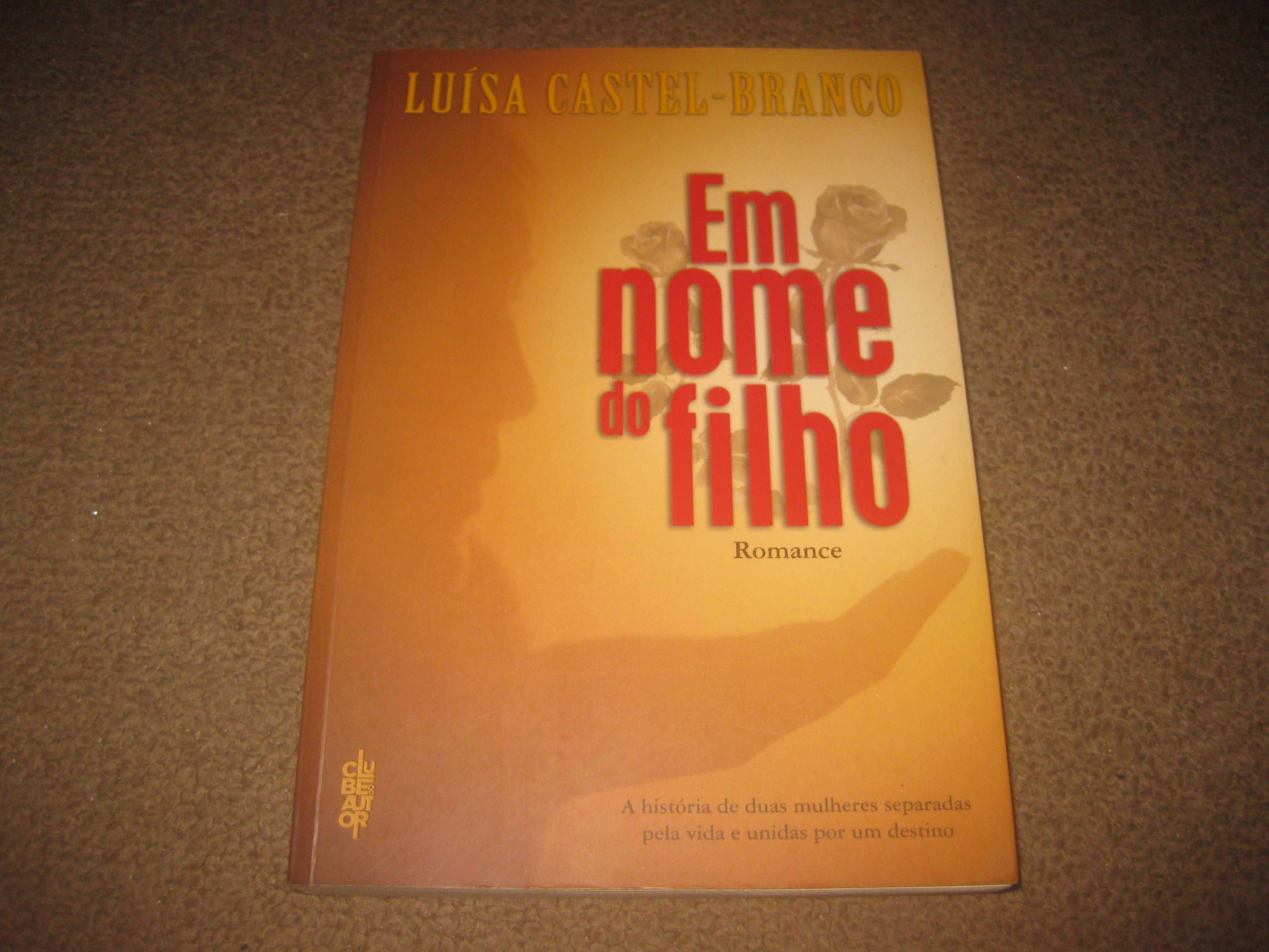 Livro "Em Nome do Filho" de Luísa Castel-Branco