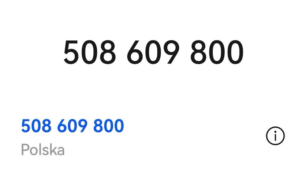 Złoty numer telefonu