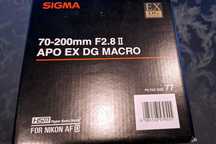 Obiektyw SIGMA 70-200mm F2,8II APO DG EX MACRO for NIKON AF D