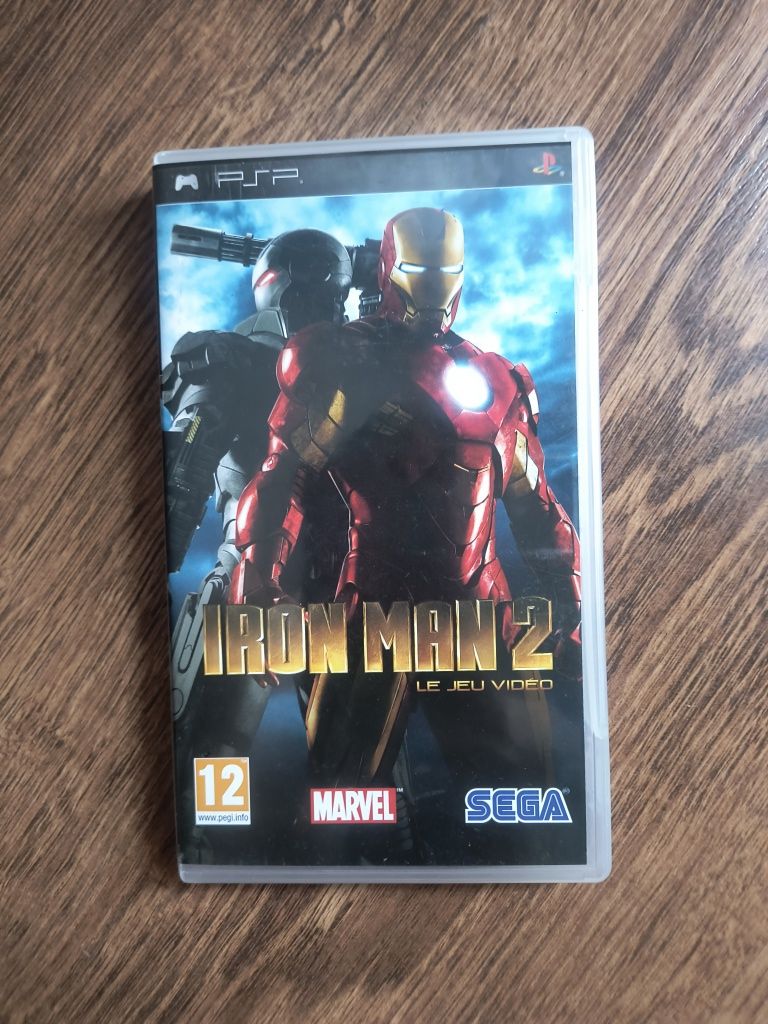 Iron man 2 psp gra PlayStation portable z książeczką komplet
