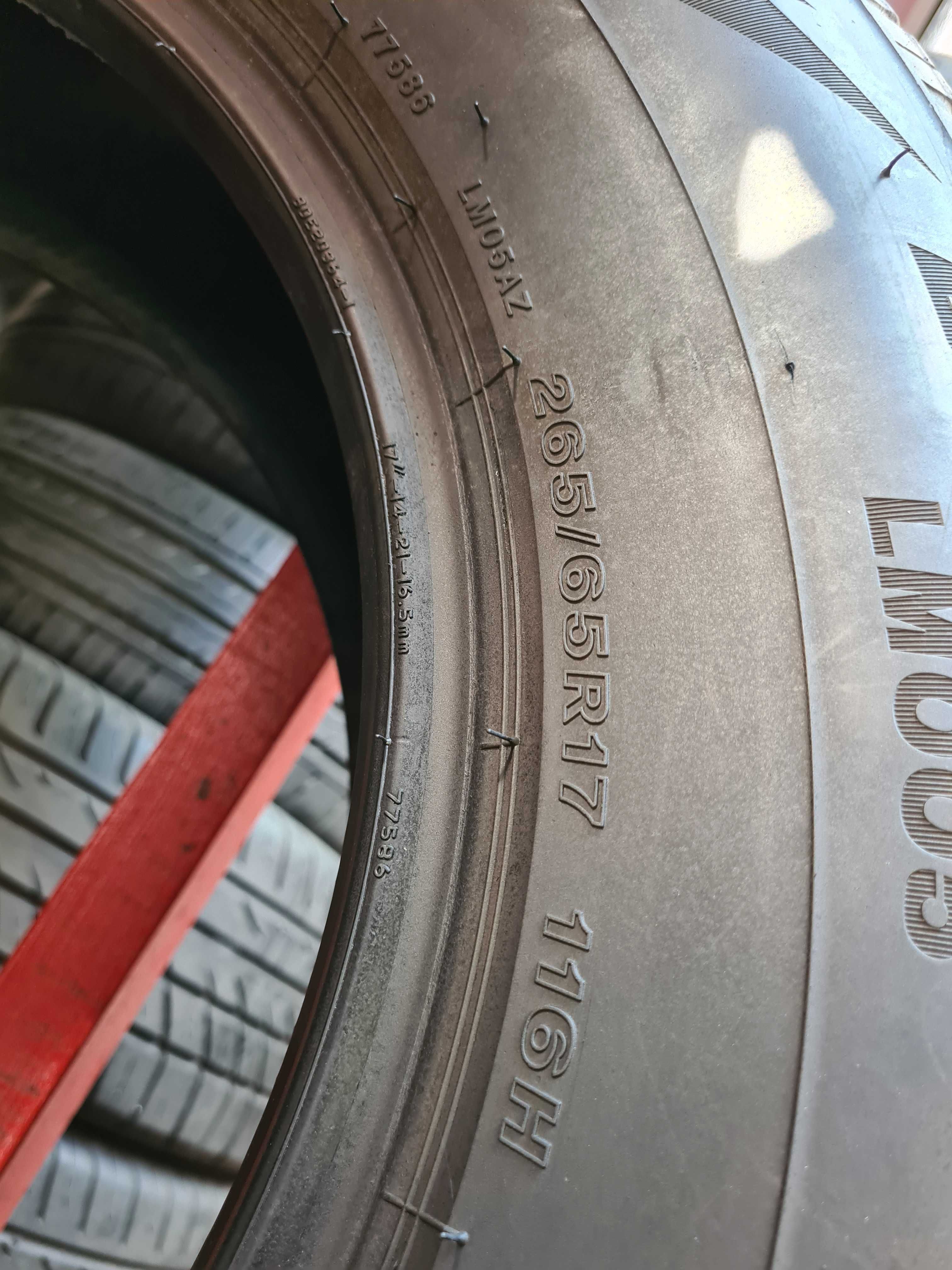 Opony 265/65/17 Bridgestone Blizzak LM005 zimowe zima 2szt 2x