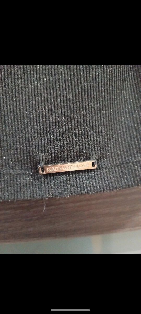 Bluzka z połyskującego materiału L