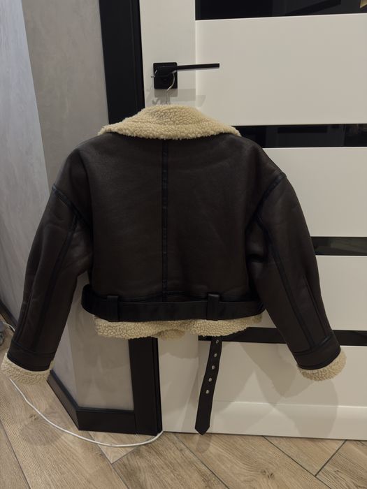 Жіноча куртка дублянка по типу zara