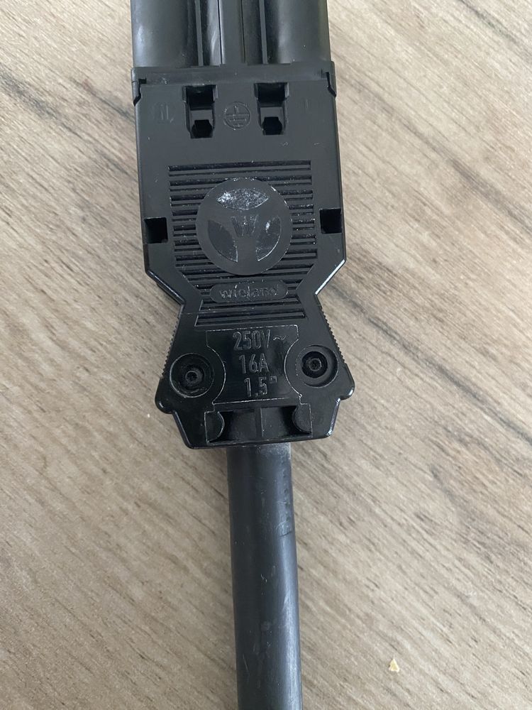 Wtyczka 3 PIN Wieland 16A H05W-F 3G