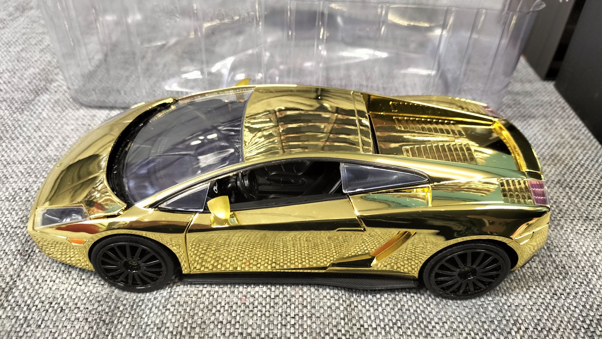 Lamborghini Gallardo Gold Chrome Yellow 3x Set Fast Furious Limited